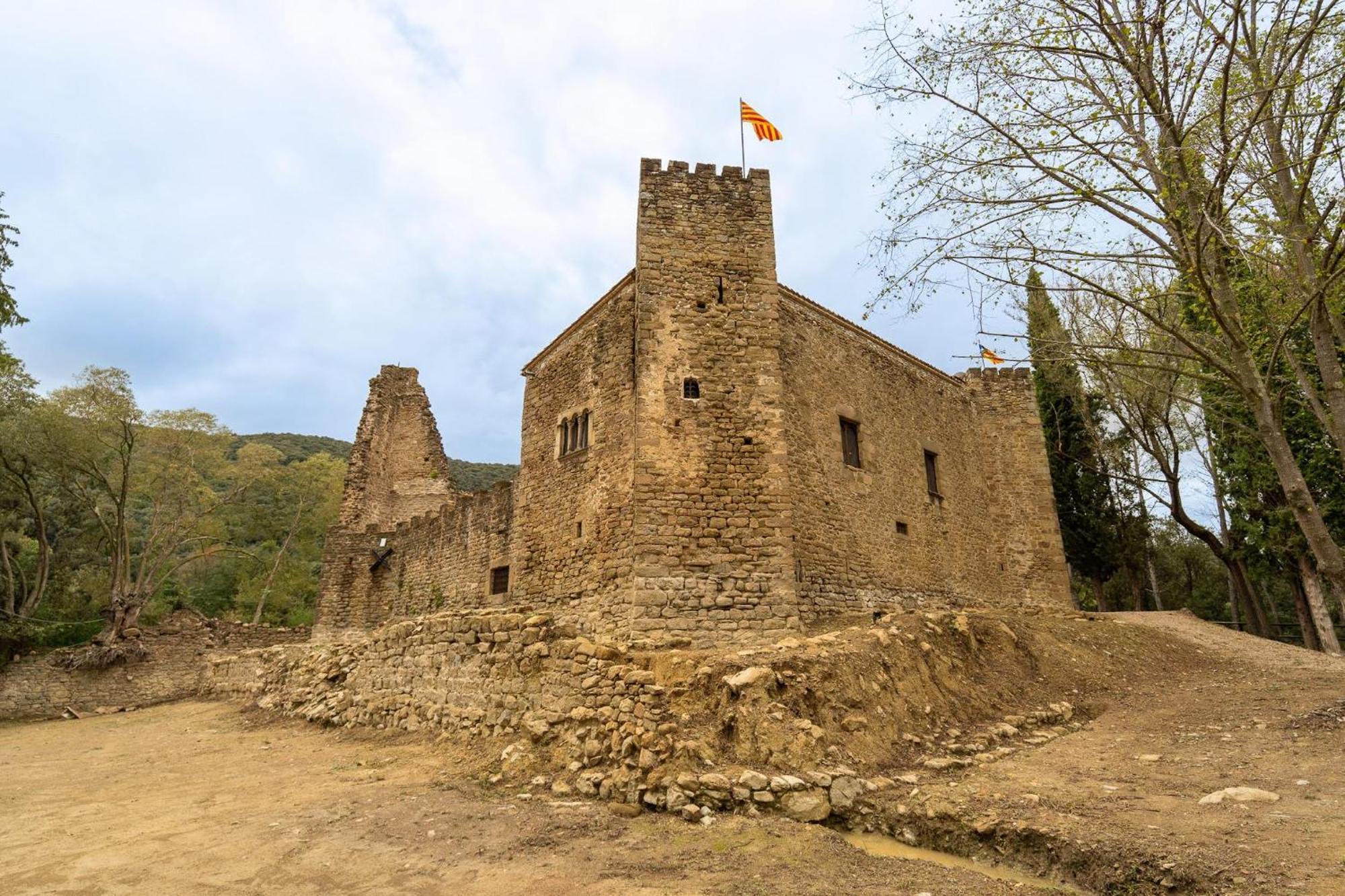فيلا Castell In Girona Sant Miquel de Campmajor المظهر الخارجي الصورة