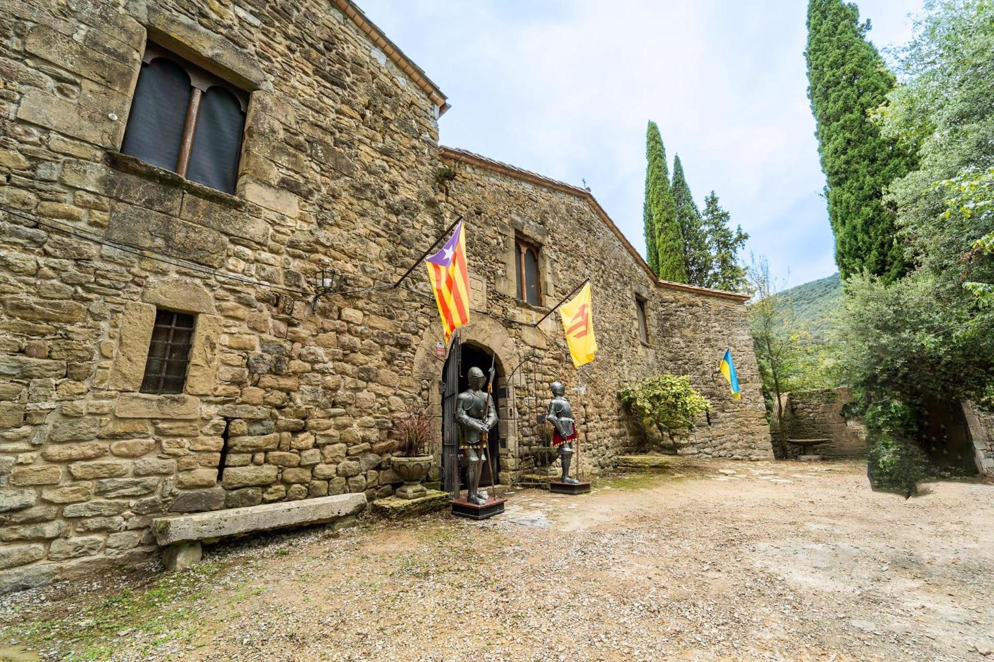 فيلا Castell In Girona Sant Miquel de Campmajor المظهر الخارجي الصورة