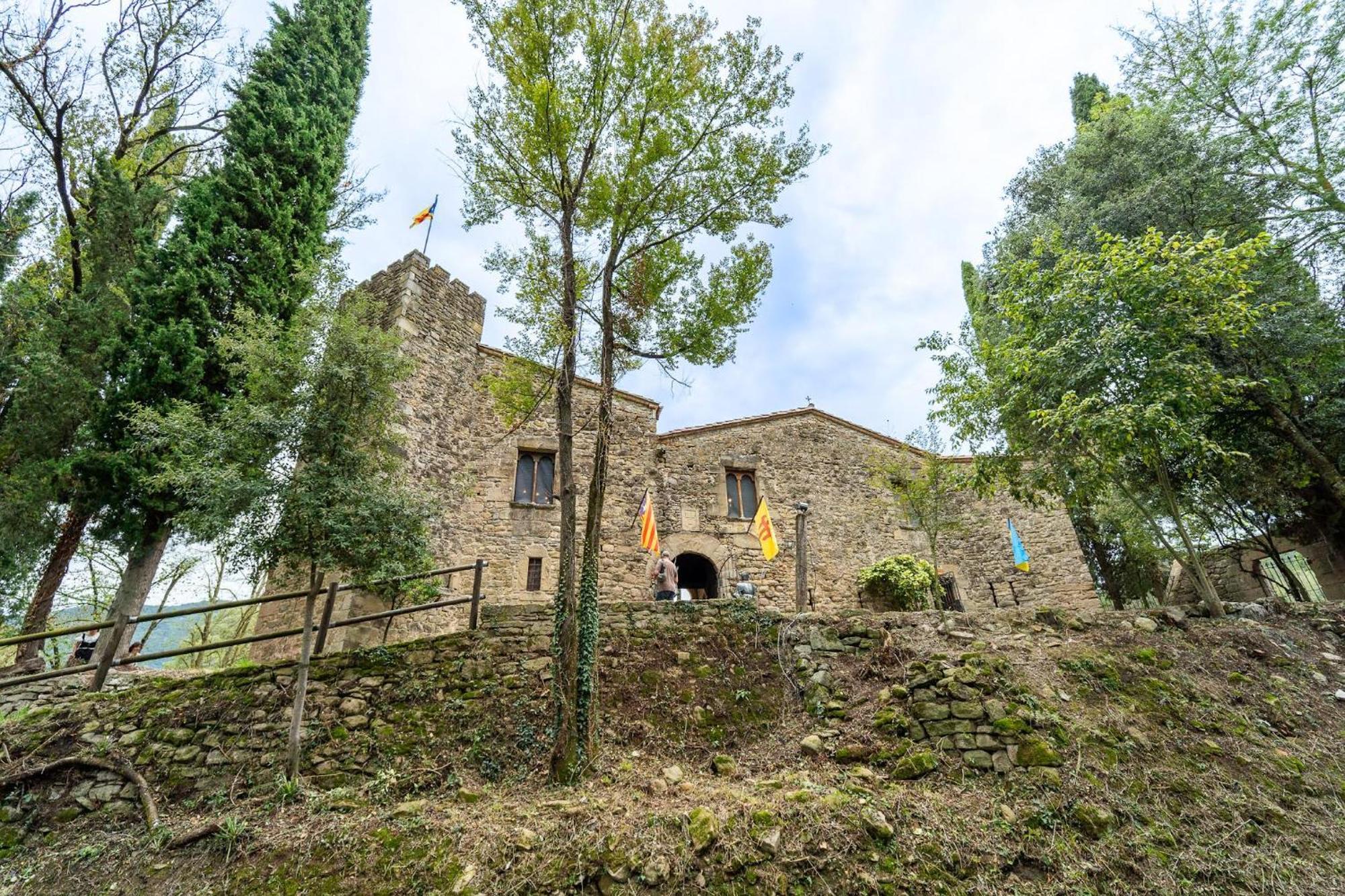 فيلا Castell In Girona Sant Miquel de Campmajor المظهر الخارجي الصورة