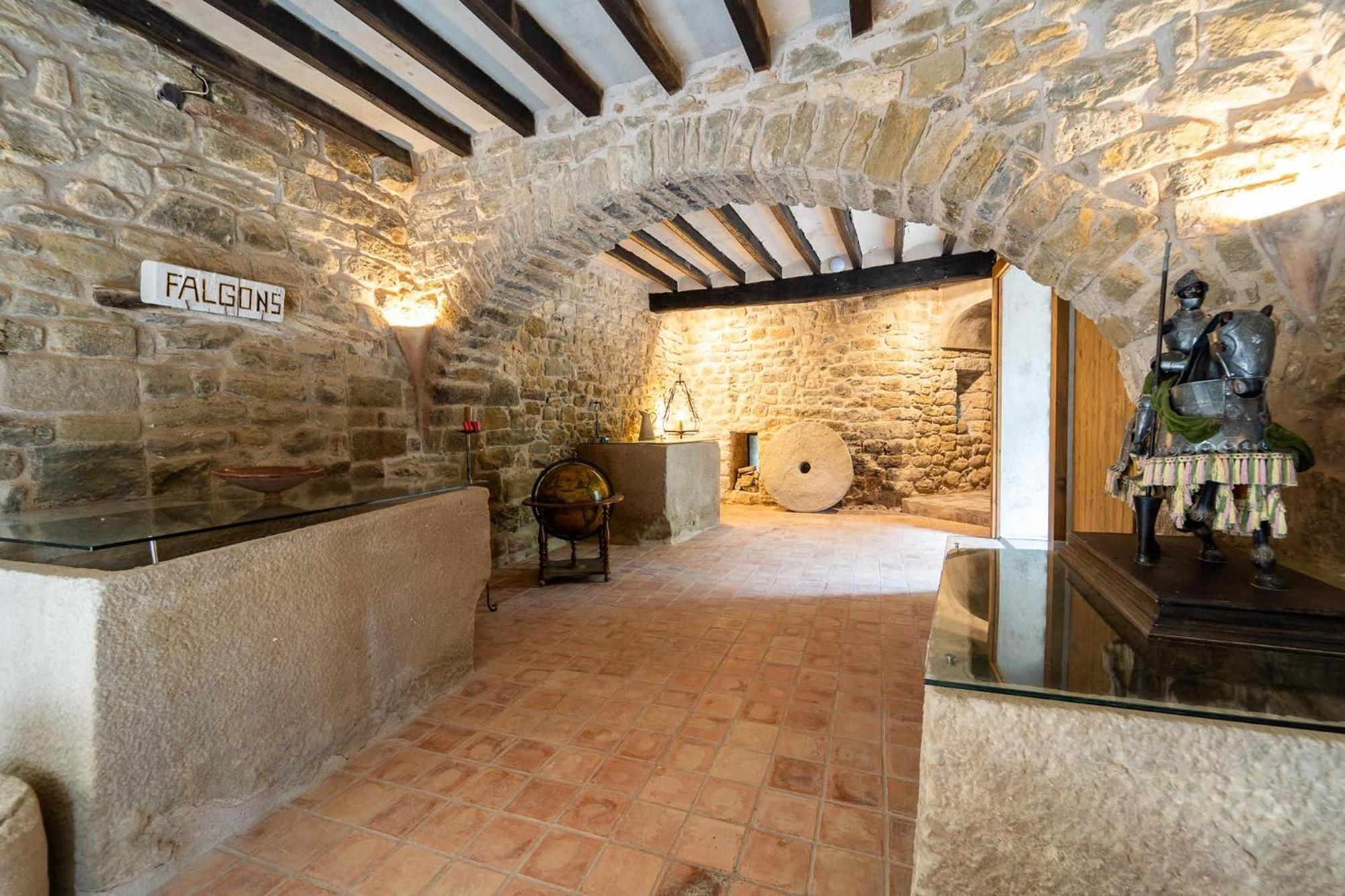 فيلا Castell In Girona Sant Miquel de Campmajor المظهر الخارجي الصورة