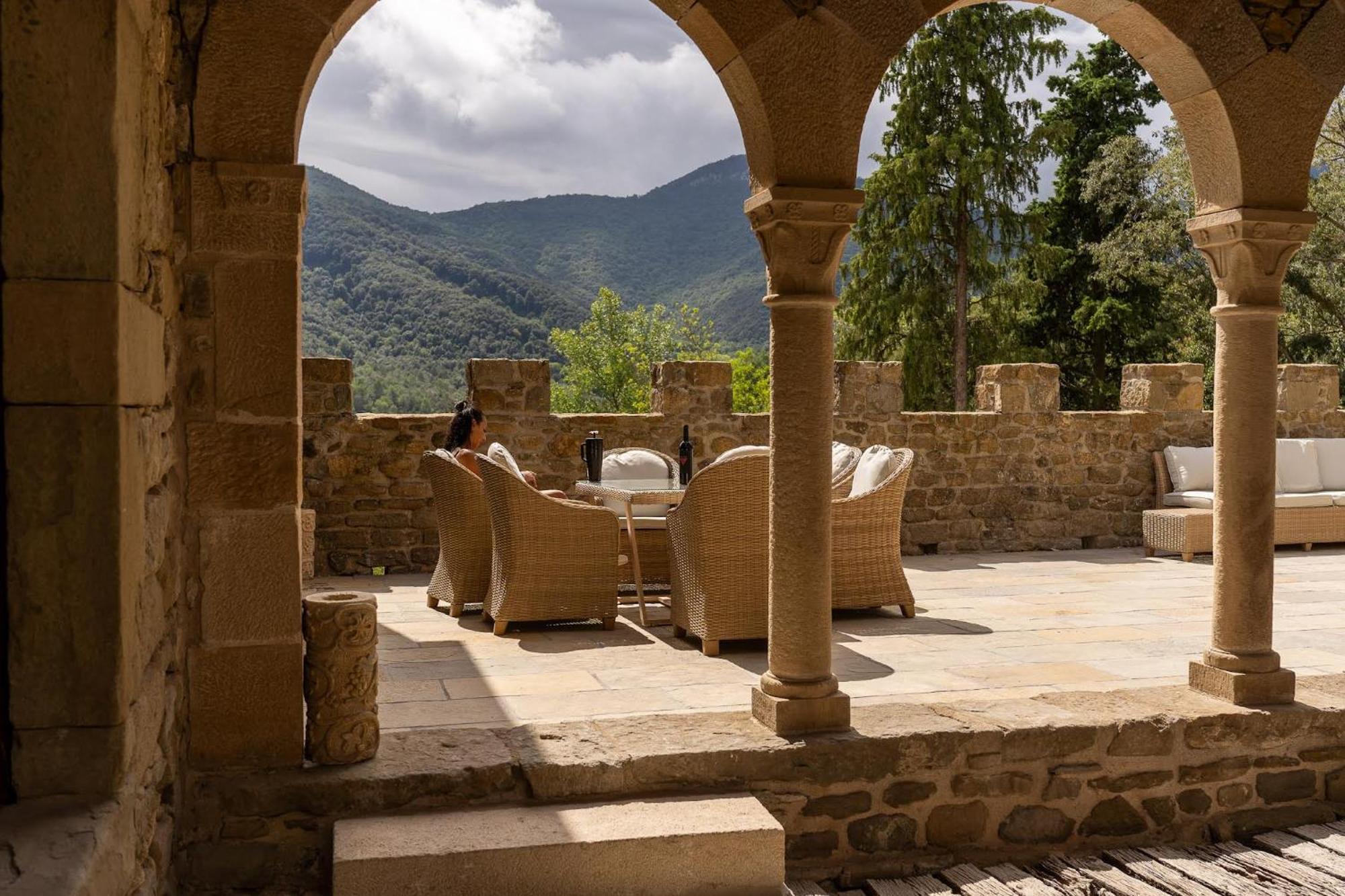 فيلا Castell In Girona Sant Miquel de Campmajor المظهر الخارجي الصورة