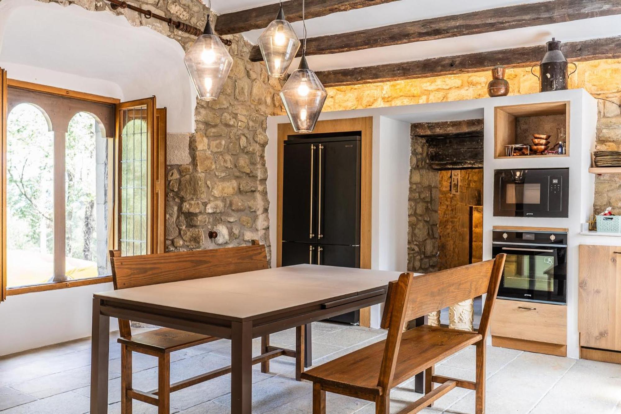 فيلا Castell In Girona Sant Miquel de Campmajor المظهر الخارجي الصورة