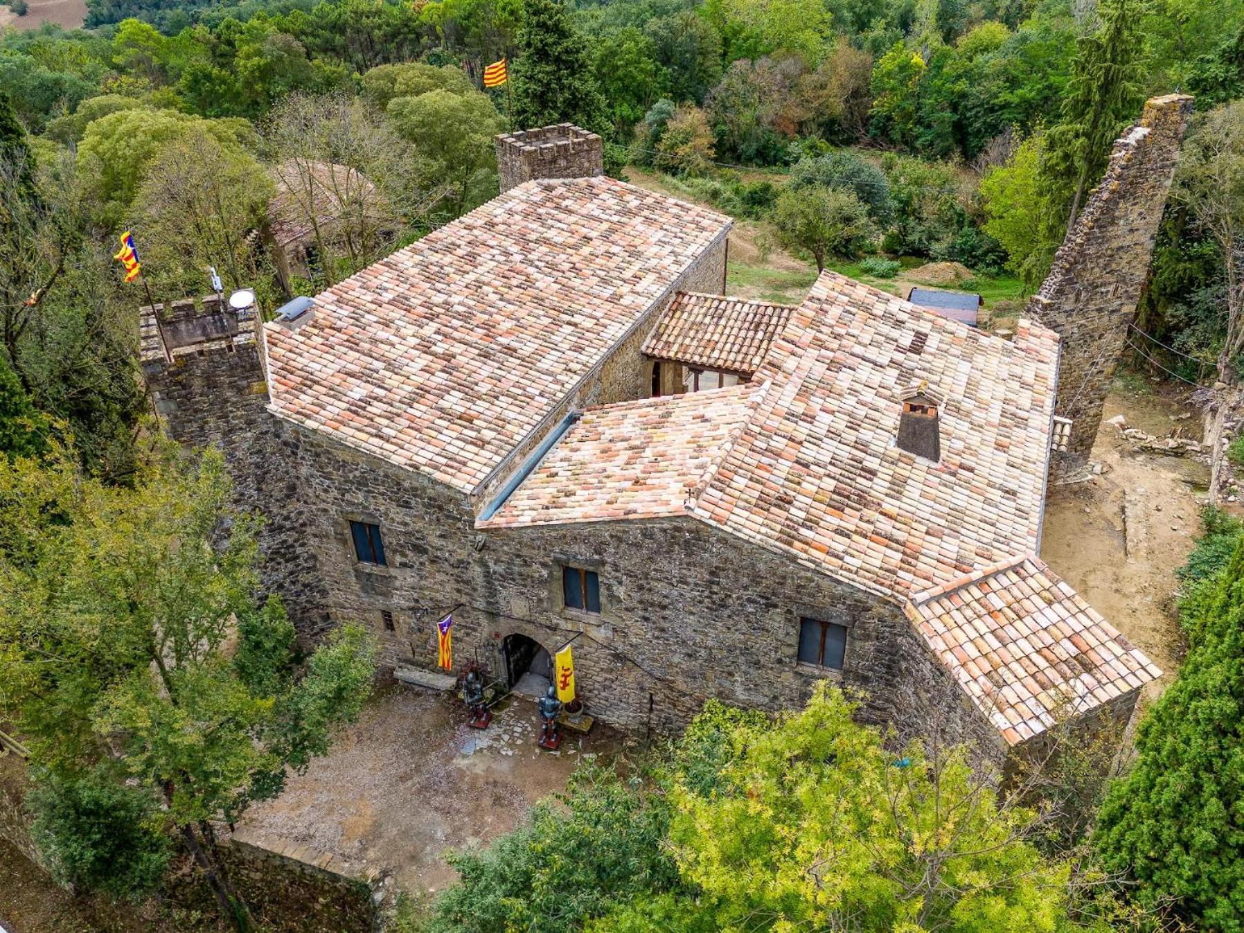 فيلا Castell In Girona Sant Miquel de Campmajor المظهر الخارجي الصورة